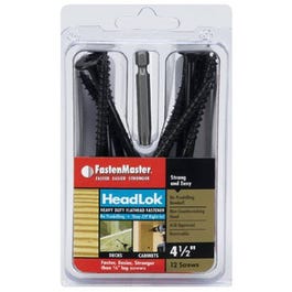 Headlok Wood Screws, 4.5-In., 12-Pk.