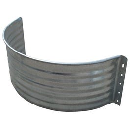 Round Window Well Area Wall, 22-Ga. Galvanized Steel, 18-In.