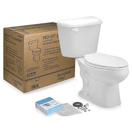 Alto Pro-Fit 2 Toilet Kit, White