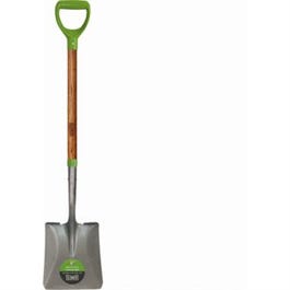 Square-Point Transfer Shovel, D-Grip Hardwood Handle