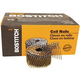 Coil Siding Nail, 2.5 x .090-In. Galvanized Ring Shank, 3,600-Pk.