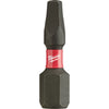 Milwaukee SHOCKWAVE™ Impact Square Recess #2 Insert Bits