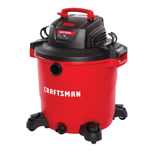 Craftsman CMXEVBE17596 6.5 Peak HP* Heavy-Duty Wet/Dry Vac with Attachments