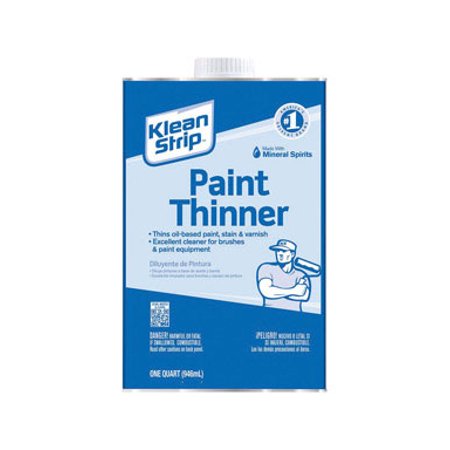 Klean Strip Paint Thinner CARB 1 Quart