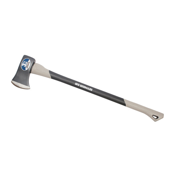 Seymour® S400 Jobsite™ 3.5 lb Single Bit Michigan Axe with Cushion Grip and 36