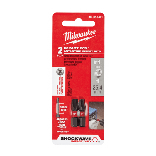 Milwaukee SHOCKWAVE™ ECX™ Bits 1 #1