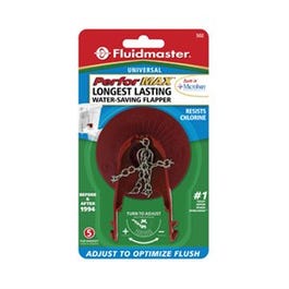 Adjust-A-Flush Toilet Flapper, Red