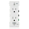 Leviton Lever Edge 15 Amp Tamper-Resistant Duplex Outlet