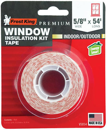 WINDOW FILM TAPE CLEAR .625 X 54 IN