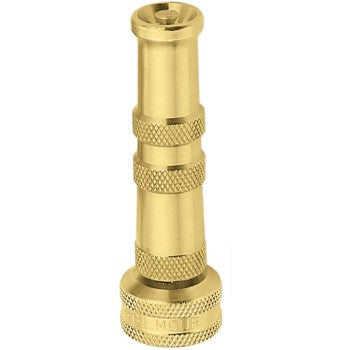 Fiskars/Gilmour 852812-1001 Twist Nozzle, Brass ~ 4 1/2