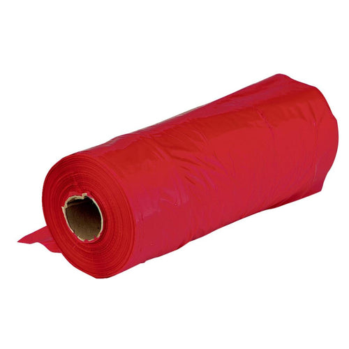 Film Gard 18 In. x 18 In. Red Polyethylene Caution Flag