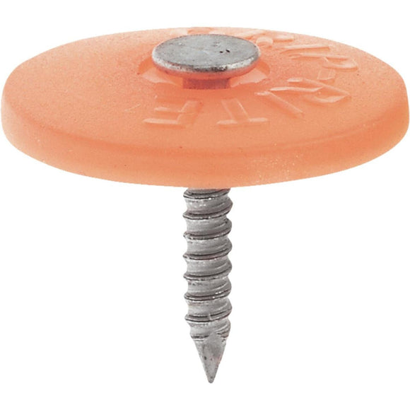 Grip-Rite 1-1/2 In. 12 ga Electrogalvanized Cap Nails (2500 Ct., 10 Lb.)