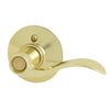 Schlage Bright Brass Accent Privacy Door Lever