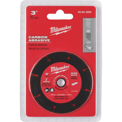 Milwaukee 3 In. Carbide Abrasive Circular Saw Blade