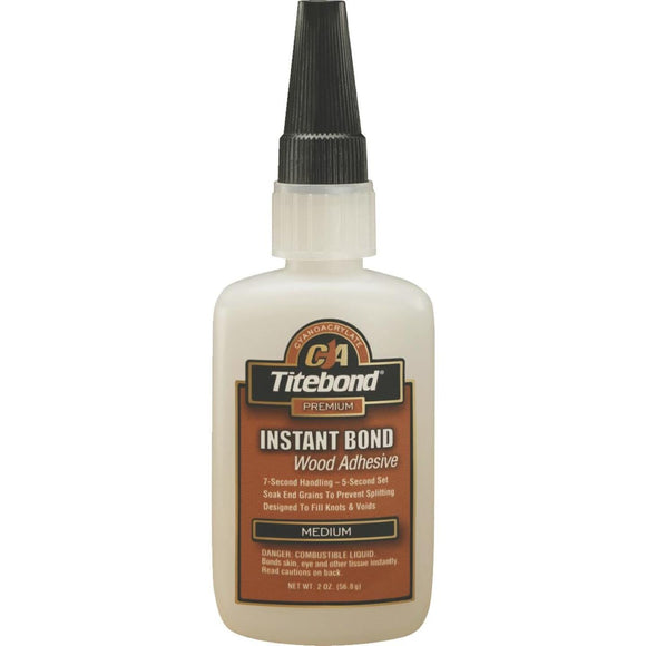 Titebond 2 Oz. Instant Bond Medium Viscosity CA Wood Glue