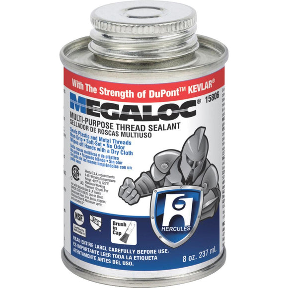 Hercules Megaloc 8 Fl. Oz. Blue Thread Sealant