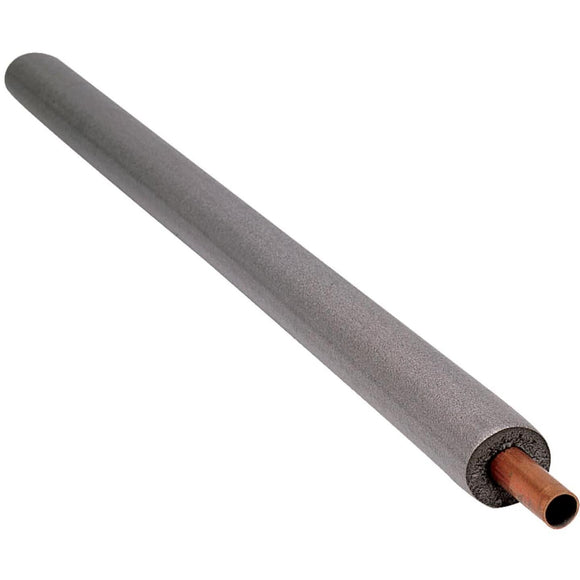 Tundra 1/2 In. Wall Semi-Slit Polyethylene Pipe Insulation Wrap, 1 In. x 6 Ft. Fits Pipe Size 1 In. Copper / 3/4 In. Iron