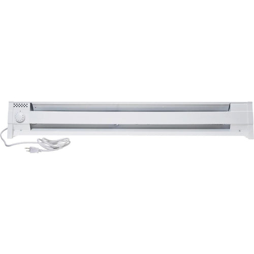 Cadet 49 In. 1500-Watt 120-Volt Portable Electric Baseboard Heater, White