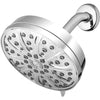 Waterpik Rain Shower with PowerPulse Massage 6-Spray 1.8 GPM Fixed Showerhead, Chrome