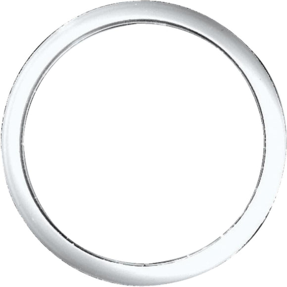 Danco 1-1/4 In. x 1-1/4 In. Clear/White Polyethylene Slip Joint Washer