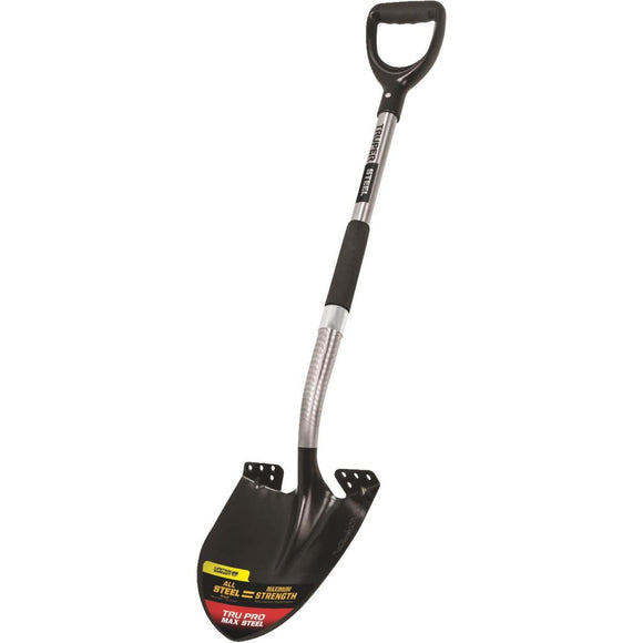 Truper Tru Pro Max Steel 30 In. D-Handle Round Point Shovel