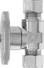 Plumb Pak Water Supply Quarter Straight Valve 3/8 X 3/8