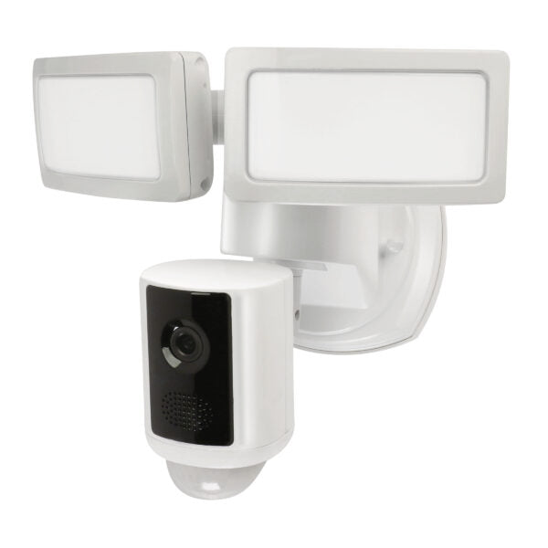 Feit Electric LED Dual Head Motion Sensor Security Light Smart Camera ...
