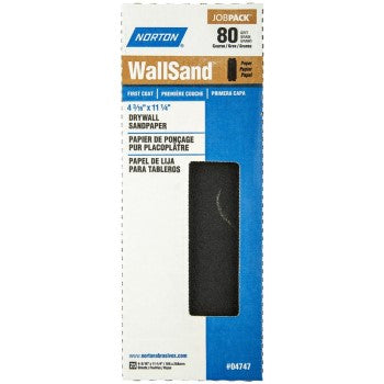 Norton 076607047472 04747 4x11 80d Sandpaper