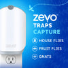 Zevo Flying Insect Trap Fly Trap (1 Plug-In Base + 1 Cartridge)