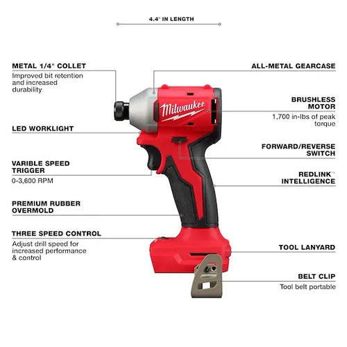 Milwaukee M18™ 4 Tool Combo Kit