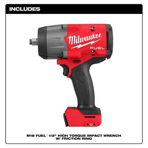 Milwaukee M18 FUEL™ 1/2 High Torque Impact Wrench w/ Friction Ring