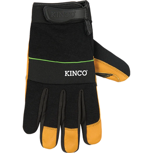 Kinco Pro™ Premium Grain Goatskin & Synthetic Hybrid with Pull-Strap