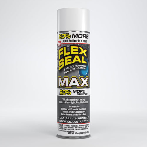 FLEX SEAL Liquid Spray that Dries to a Rubberized Coating.