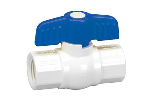 Homewerks Worldwide  3/4White Solv Ball Valve