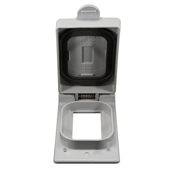 CANTEX   1-Gang Weatherproof GFI Receptacle Cover