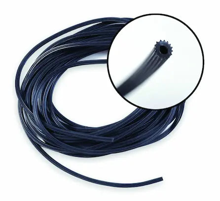 Phifer 0.190 in. x 25 ft. Black Spline